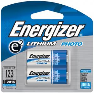 Energizer Lithium 3V CR123 2-pack EL123APB2