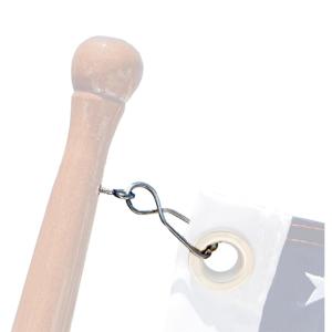 Taylor Made Flag Clips w/SS Screw Eyes 4pk Skipper, 57933