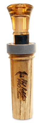 Duck Commander DCPPSAB Phil Robertson Pro Series Black Acrylic Duck Raspy Black