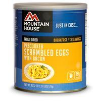 Mountain House Emergency Food Freeze-Dried Scrambled Eggs with Bacon, 13 Servings 30447