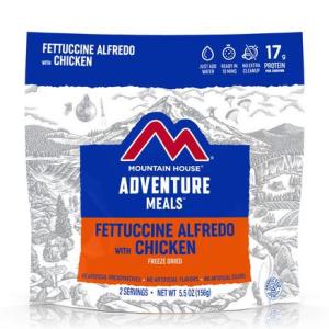Mountain House Adventure Meals Freeze Dried Fettuccine Alfredo 041133551786
