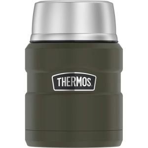 Thermos Stainless King Vacuum Insulated Stainless Steel Food Jar - 16oz - Matte Army Green, SK3000AGTRI4