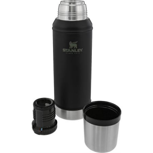 Stanley 7932002 Classic Legendary Black Bottle 1.0qt with Stainless Construction