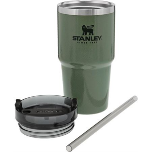 Stanley 2662070 The Quencher Travel hammertone Green Tumbler 20 with Stainless Construction