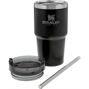 Stanley 2662071 The Quencher Travel Tumbler 20 Black Mug with Stainless Construction