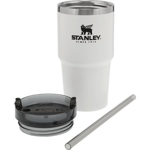 Stanley 2662072 The Quencher Travel Tumbler 20 White Mug with Stainless Construction