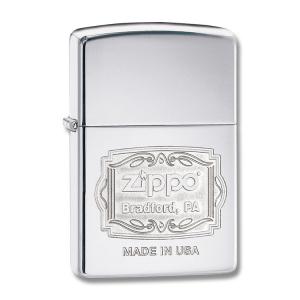 Zippo Bradford PA Logo Lighter 041689169787