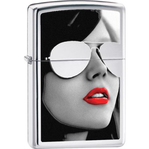 Zippo Lighters 28274 Zippo Bs Sunglasses Polished with Chrome Finish