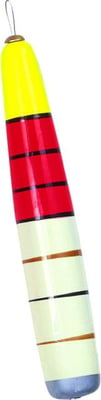 Billy Boy Bobbers Tubular Wood Pole Float - Weighted w/Bobber Stop 3/4inx4in, W504 042621180815