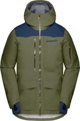 Norrona Tamok Gore-Tex Pro Jacket - Men's, Olive Night, Medium, 1201-19-3301-M
