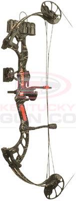 PRECISION SHOOTING EQUIPMENT 17 Fever RTS Package RH 25" 40# Skull Wo