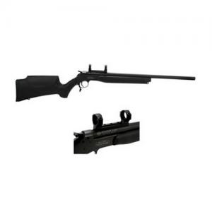 CVA Elite Stalker Rifle CR4510M, 35 Whelen, 24 in, Synthetic Stock, Blue Finish 043125095100
