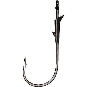 VMC FL#2/0BNPP Flippin' Hook #2/0 Hook Size, Black/Nickel, Package of 5 FL#2/0BNPP