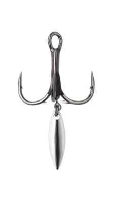 VMC Bladed Hybrid Treble Short 1X Black Nickel Size 10, 7548BDBN#10PP