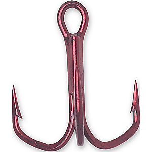 VMC Barbarian 2X Treble Hooks Model 8574 - Black