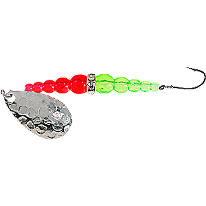 Mack's Lures Mack's Wedding Ring Classic Single-Hook Spinner - Chartreuse 043557092005