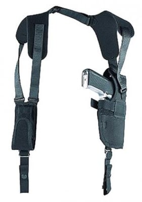 Uncle Mikes 83061 Sidekick Vertical Shoulder Holster Fits up to 48" Chest 5.5-6" Barrel 22 Auto and