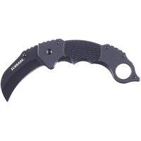 Schrade Liner Lock Folding Knife Karambit Blade G-10 Handle 044356222259