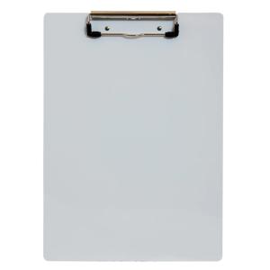 Saunders Aluminum Clipboard - Letter Size, White - 21526