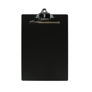 Saunders Letter Size Aluminum Clipboard W/ Clip - Black - 23517