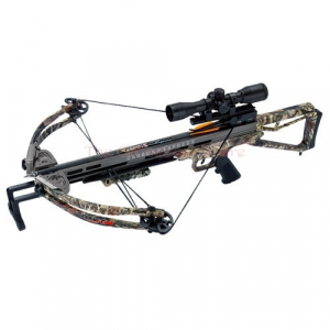 Carbon Express Covert CX-3 Crossbow with 4x32 Deluxe Multi-Reticle Illuminated Scope - Camo GF20262