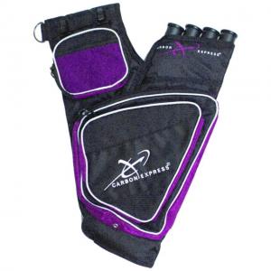Carbon Express Target Quiver, Purple/Black RH, 58909