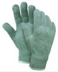 MCR Safety String Knit Work Gloves, 7 Gauge Heavy Weight, 70% Cotton 30% Polyester, Gray, Small, 9507SM