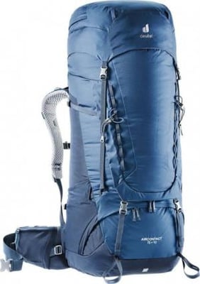 Deuter Aircontact 75 + 10 Backpack, Midnight/Navy, 75 + 10 Liter, 332062133650