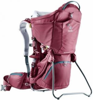 Deuter Kid Comfort Child Carrier, Maroon, 362021950260