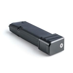 Cross Armory Magazine Extension +5 for Glock 19/23/32 Gen 1-5, Black, Small, crG+5ME-g19bk-5RD crG+5MEg19bk