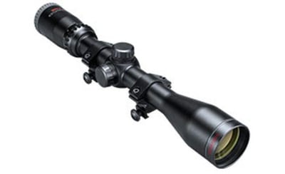 Tasco Sportsman 4-12x40mm FC Rifle Scope, 1 inch Tube, 30/30 Reticle, Matte Black, Box, T41240 046162000571