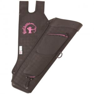 Neet Shoot Like A Girl Target Quiver RH, Black, 5 Tube, 3702