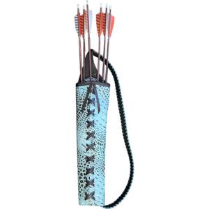 Neet Alligator Embossed Back Quiver RH Turquoise 8700