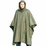 Mil-Tec Ripstop Wet Weather Poncho in OD Green (New) 046872190155