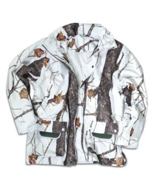 Mil-Tec by Sturm Hunting Jacket - Men's, Wild Trees Snow Camo, 2XL, 11957251-906