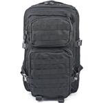 Mil-Tec Black Assault Tactical Backpack - Large 046872260520
