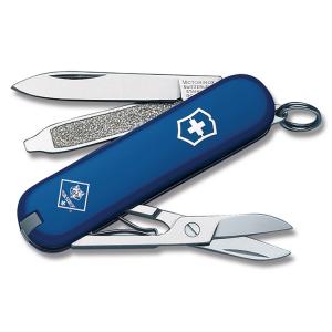 Victorinox  Swiss Army Boy Scouts of America Cub Scout Classic SD 2.313" with Blue Composition Handle and Stainless Steel Blade and Tools Model 54402