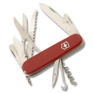 Victorinox Swiss Army Huntsman 3.625" with Red Composition Handle and Stainless Steel Blades and Tools Model 53820 53820