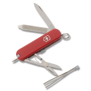 Victorinox Swiss Army Signature 2.313" with Red Composition Handle and Stainless Steel Blade and Tools Model 54091