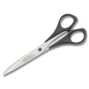 Victorinox 6" Clip Point Scissors with Stainless Steel Blades and Black Synthetic Handles Model 87777