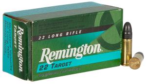 Remington 6122 Target 22 Long Rifle Round Nose 40 GR 50Box/100Case 