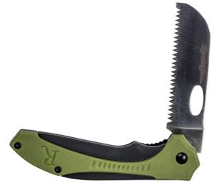 Remington Sportsman 4.5in Folding Saw, Tan/Black Molded Handle, 15673