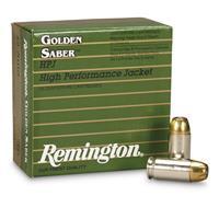 Remington Golden Saber, .45 ACP, HPJ, 185 Grain, 25 Rounds GS45APA