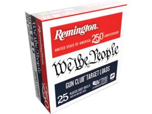Remington We The People Bucket 12 Gauge 1 1/8 oz 2 3/4 in Shotgun Ammo #8 25 Round 21386