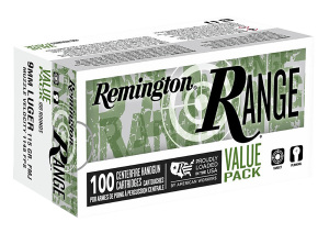 Remington Ammunition R23979 Remington Range 9mm Luger 115 gr Full Metal Jacket (FMJ) 100 Per Box/ 5 Cs R23979