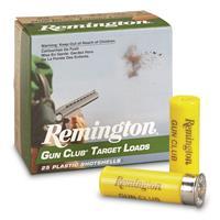 Remington, Gun Club Target Loads, 20 Gauge, 2 3/4&amp;quot; Shells, 7/8 oz., 25 Rounds GC209