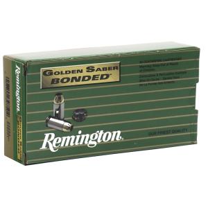 Remington 9mm 147gr Golden Saber Bonded JHP (29353/GSB9MMC) - 50 round box GSB9MMC