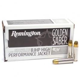 Remington Golden Saber Ammunition .40 S&amp;W 180gr BJHP 50 Round Box GS40SWBB GS40SWBB