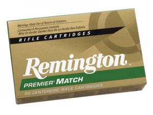 Remington Premier MatchKing Boattail Hollow Point 115 Grain Brass 6mm Creedmoor 20Rds 27651