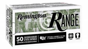 Remington T9MM3 Range Ammunition 9mm 115GR FMJ 50rd Box T9MM3